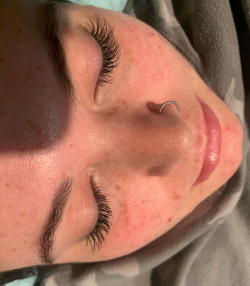 Brow lamination& tint. Lash lift and tint